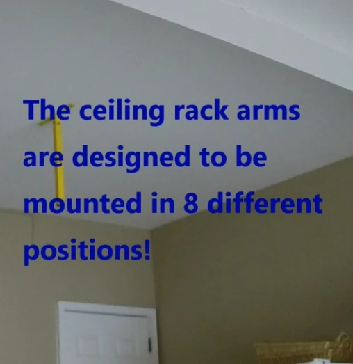 Kayak SUP Surfboard Ceilling Storage Rack  Board Ceiling Storage Rack Bracket Ceiling Mounted rack with 100IBL Capacity