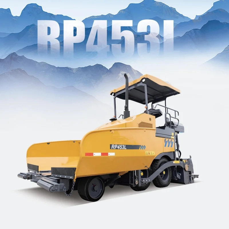 High Efficiency RP453L Slipform Mobile Asphalt Finisher Crawler Concrete Paver with Motor and Engine Core Components