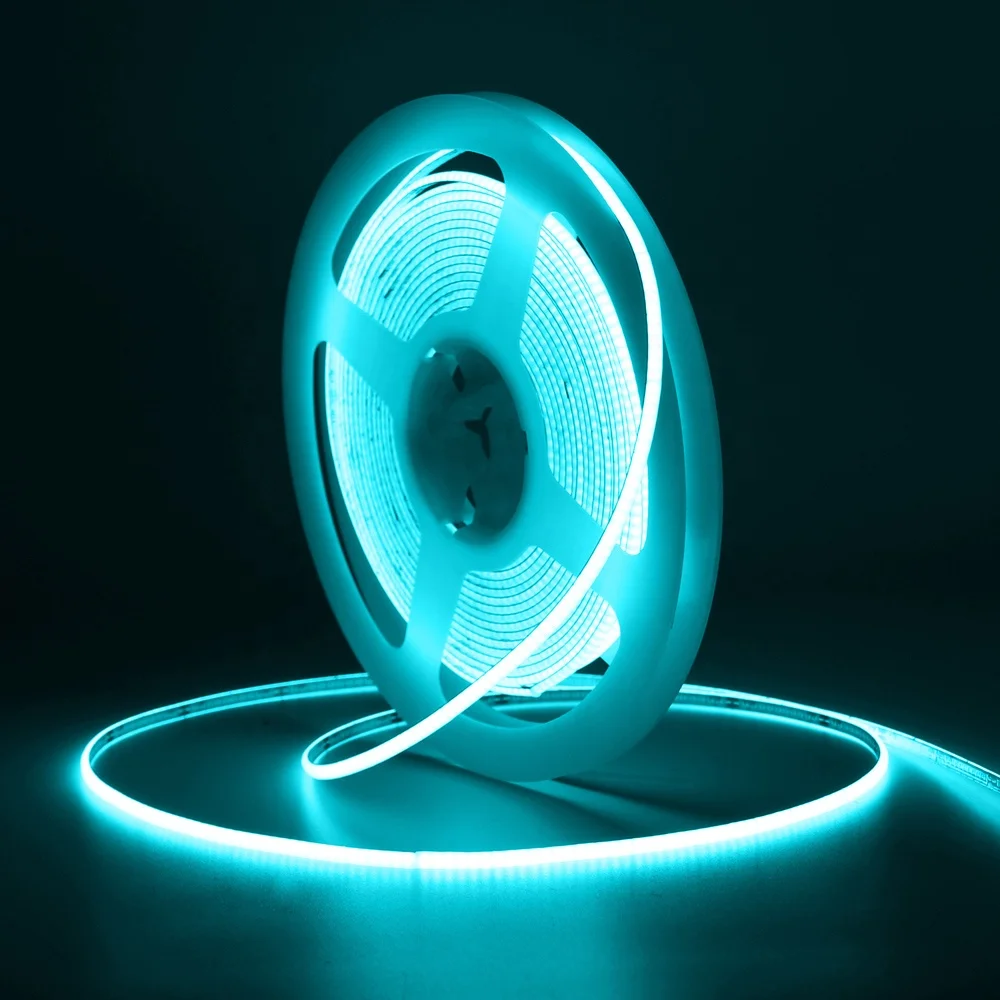 Ультратонкая светодиодная лента 5 мм DC5V RGB COB для декора комнаты настенная Автомобильная рама Светодиодная 450