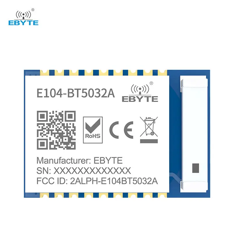 2.4ghz nrf52832 wireless rf module ble4.0 ble4.2 ble5.0 blue tooth ibeacon module with high gain ceramic antenna