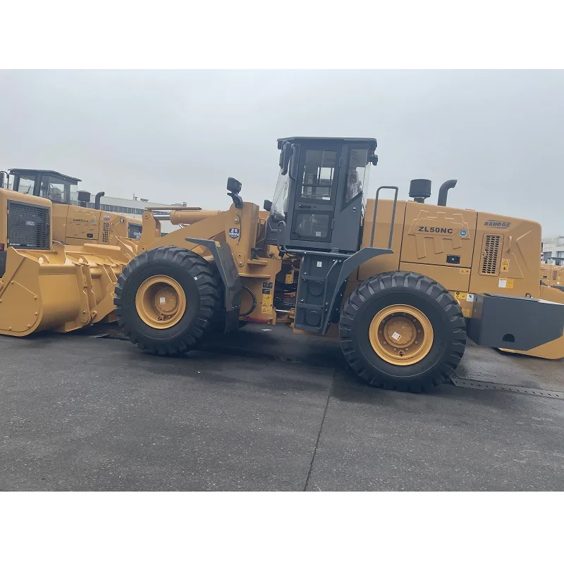 High Efficiency ZL50NC Front End Loader 5ton Loader Compactor