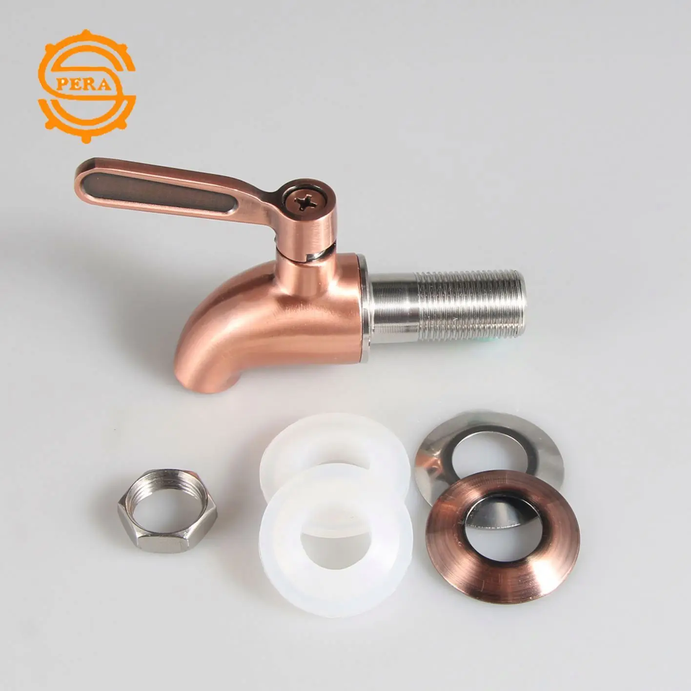 Low price hot sale ss 304 water beverage bucket drum dispenser spigot faucet tap