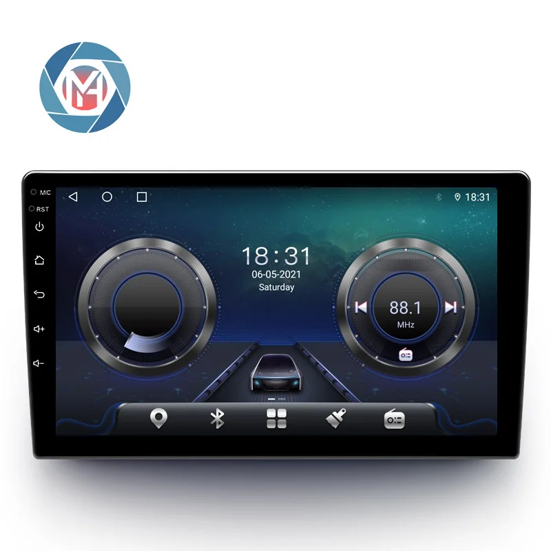 TS10 High-end 9 дюймов 10 автомобильный проигрыватель DSP Android Авто play 6 + 128G радиоприемник GPS Dvd
