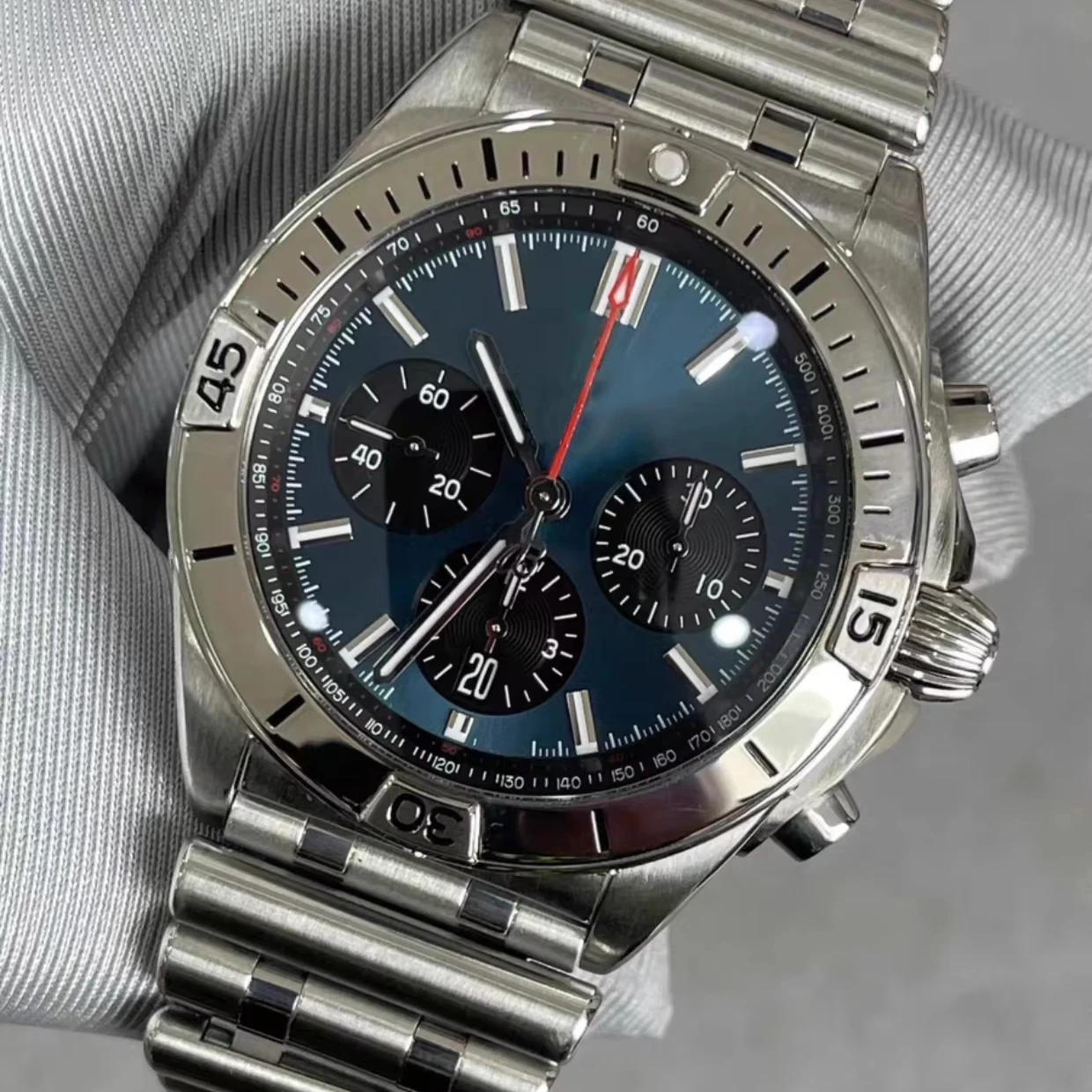 10 ATM Waterproof Luxury Japan Movement Men Wrist Stainless Steel Calendar Custom Logo Mechanical Automatic Designer Watch