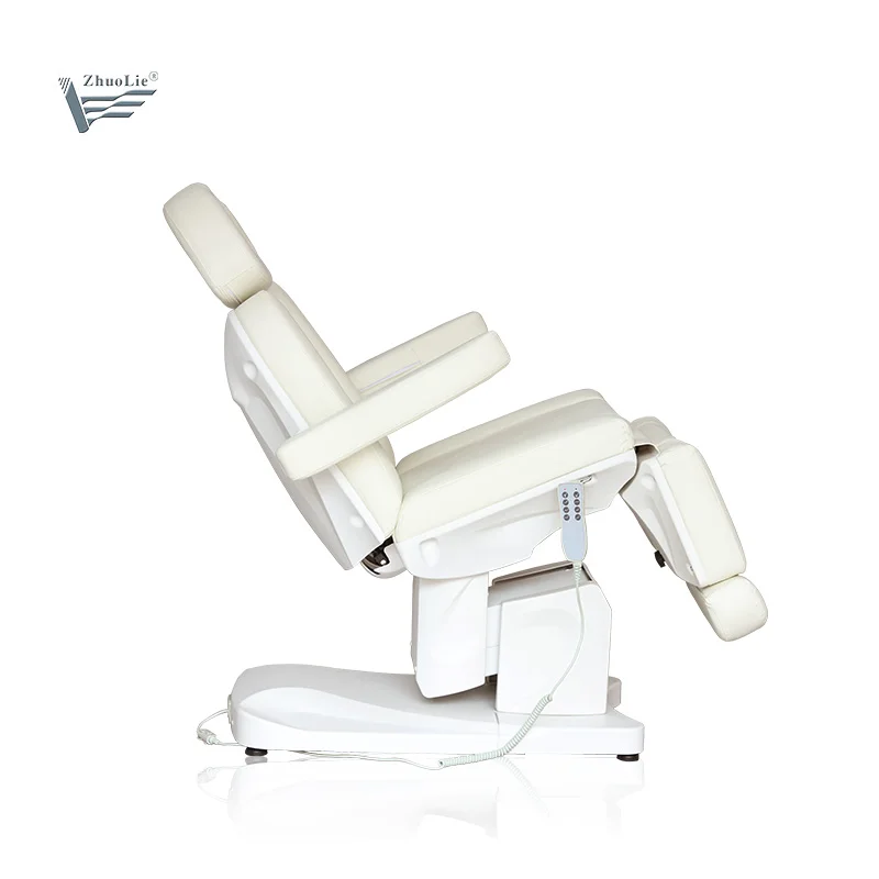 Electric Beauty Medical Salon Bed Facial Lash Massage Tattoo Chair with 4 Motors