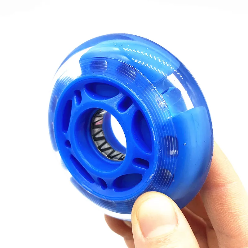 70mm LED Lights Roller Skate Wheel Flashing Quad Skate Wheel Skate Wheel Casters