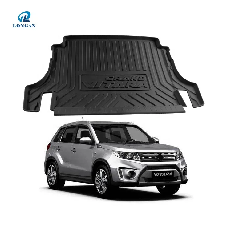 Wholesale TPE Plastic Black Car Rear Trunk Mat cheap Car boot mat for prius