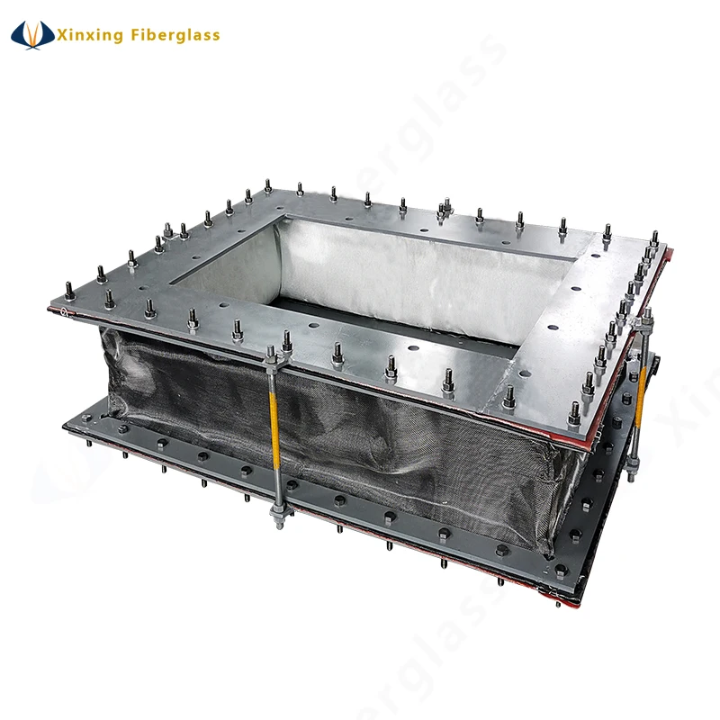 Non-metallic Fluorine Rubber Coated Open Type Multi-layer Fabric Expansion Joint Skin