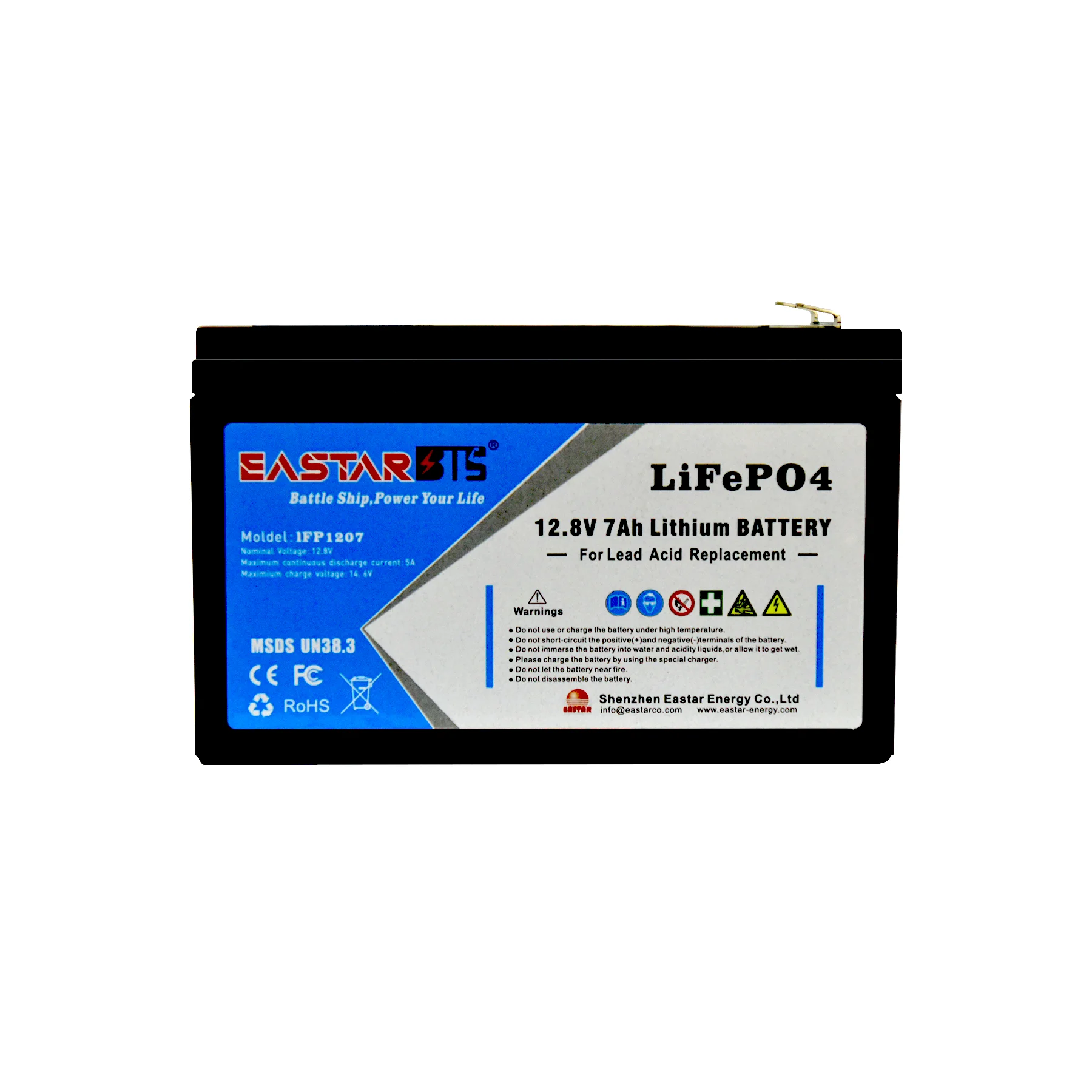 EASTAR хорошая цена 12 8 В 7ah LIFEPO4 LFP аккумулятор для системы хранения энергии