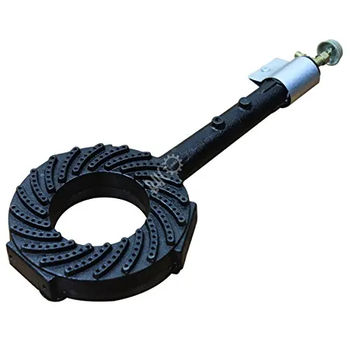 outdoor camping propane burner cast iron gas cooker wok stove italy model