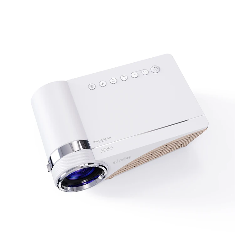 Wholesale LCD 300 Inch 4K UHD Pocket Projector 3D Micro Short Throw Led Mini Outdoor Light Projector