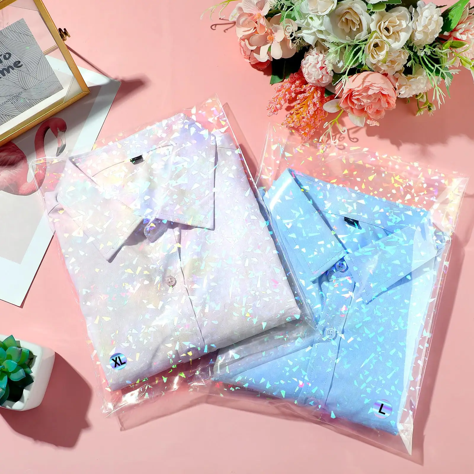 Wholesale Clear Self Seal Adhesive Cello Cellophane Resealable Plastic Opp Bag