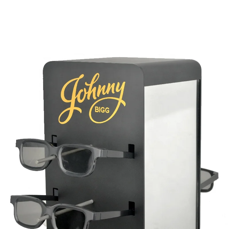 Sunglasses Stand Acrylic Display Rack With Turntable