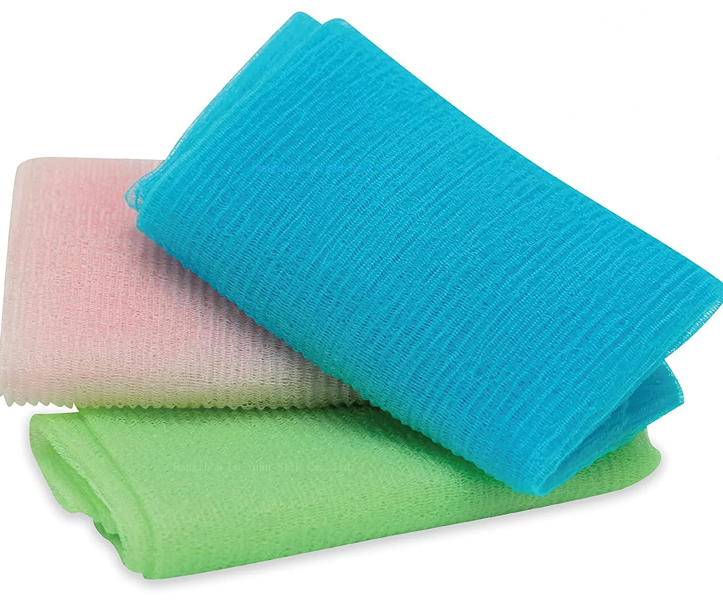 100% Nylon Exfoliating Bath Cloth Towel Japanese Body Beauty Skin Bath Wash Cloth Towel Massage Bath Cloth