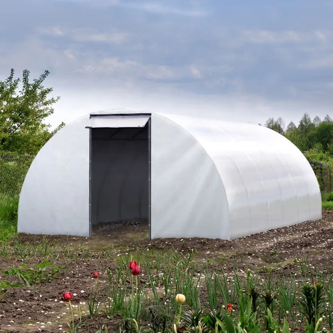 FM agriculture used poly tunnel \ plastic film greenhouse tent for sale