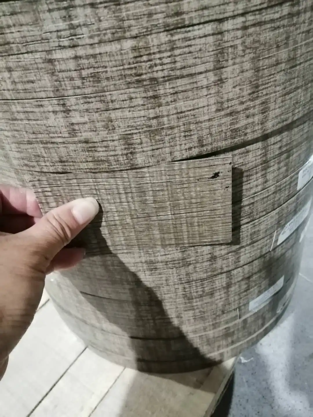 21mm Width Factory Direct PVC Laminate Edge Banding Sealing Strips for Melamine Board