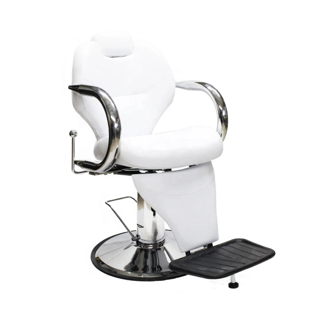 China wholesale hair salon furniture cheap durable portable barber chairs for sale