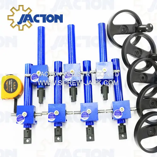 Top quality micro lead screw jack and small screw drive actuator with the same precision worm gear set and lead screw