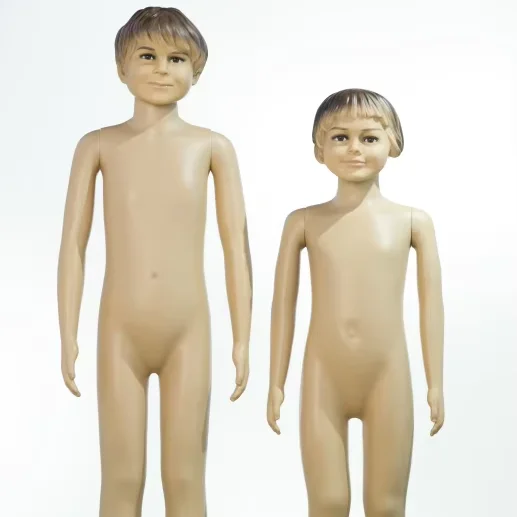 Realistic Full Body Kids Mannequin plastic girls body Child Mannequins