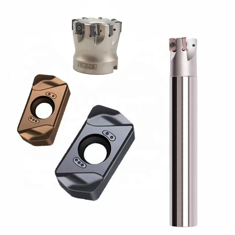 Fast forward the square Shoulder  milling cutter blade  milling insert Suitable for stainless steel milling  LNMU0303ZER-MJ