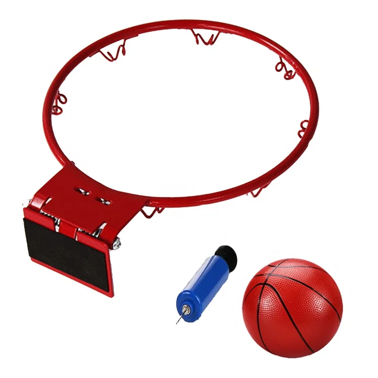 Metal Steel Outdoor Basketball Ring Rim Wall Mount Basketball Hoop Durable Basketball Frame