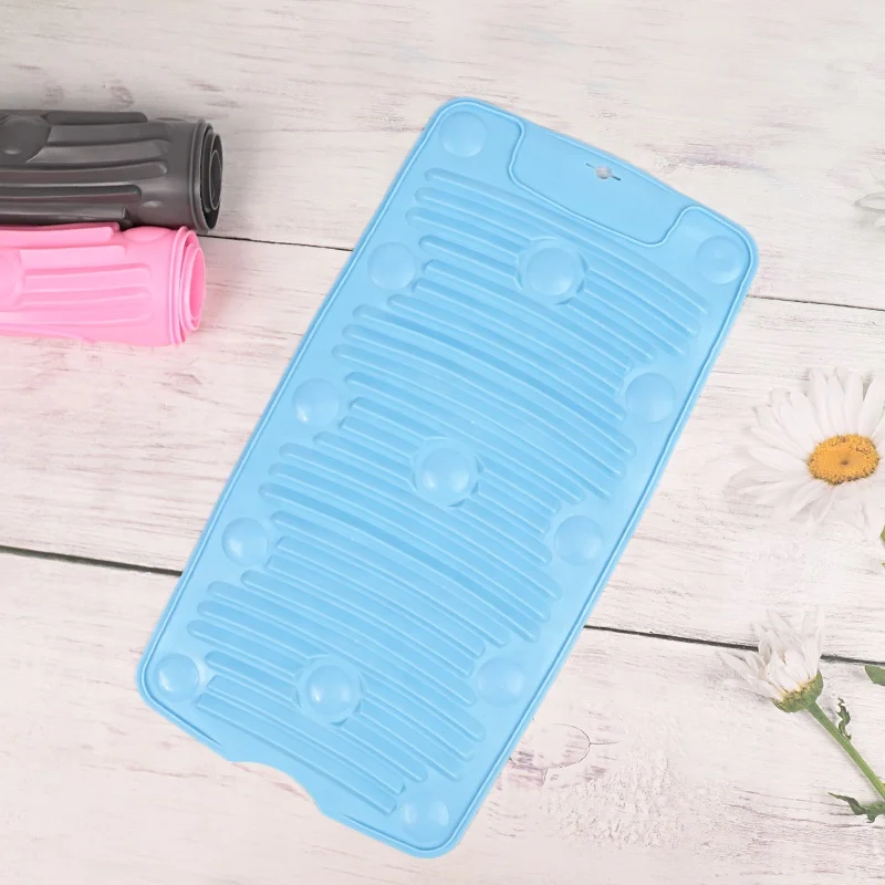 Silicoco Washboard for Laundry Hand Washing Silicone Mini Washing Board Silicone Scrubboards