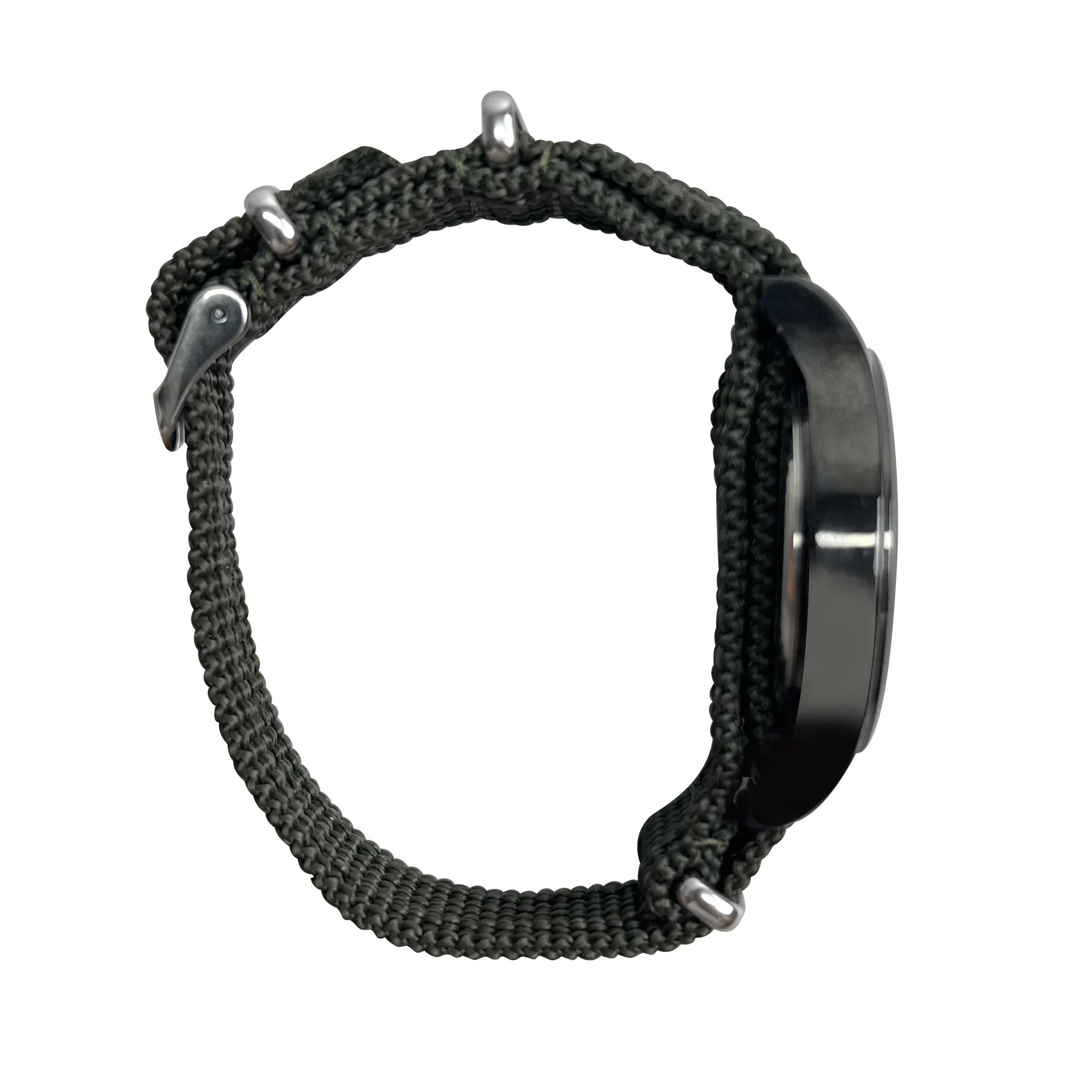 Raymons Nylon Watch Band  3 ATM Waterproof Quartz watch Stainless Steel  Clasp material Watch