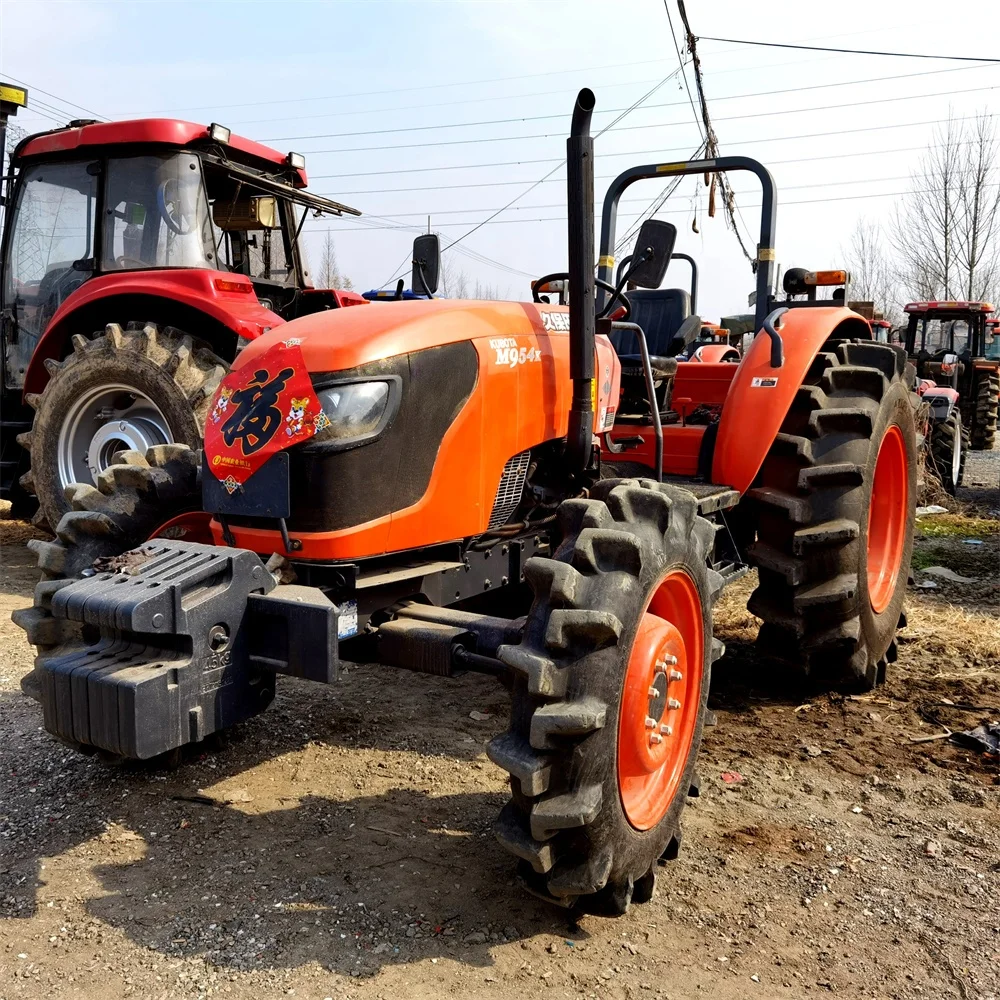 Трактор Kubota 95hp японский знаменитый бренд изготовленный в Китае трактор с низкой