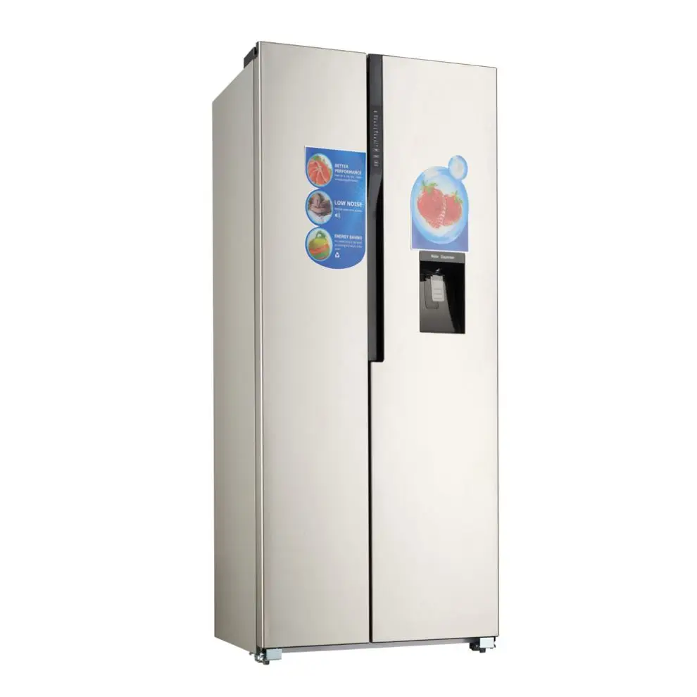 390L No Frost Electronic Control Side By Side Luxury Refrigerator With Water Dispenser