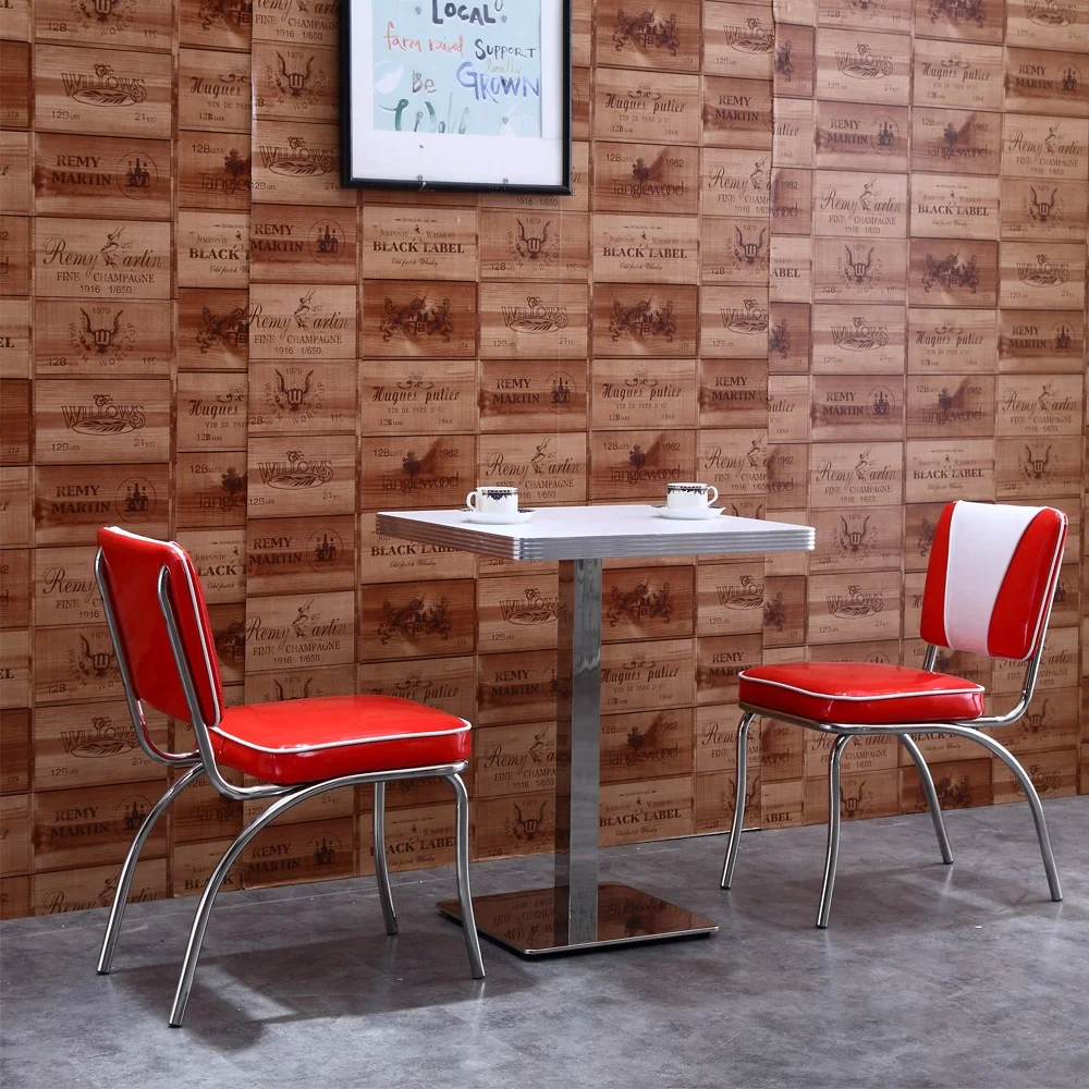 (SP-CT833) Antique 1950s American Style Restaurant Dining Chair