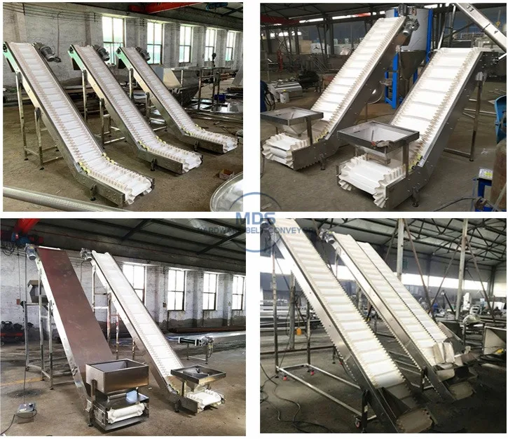 
cleated corrugated sidewall belt conveyor 