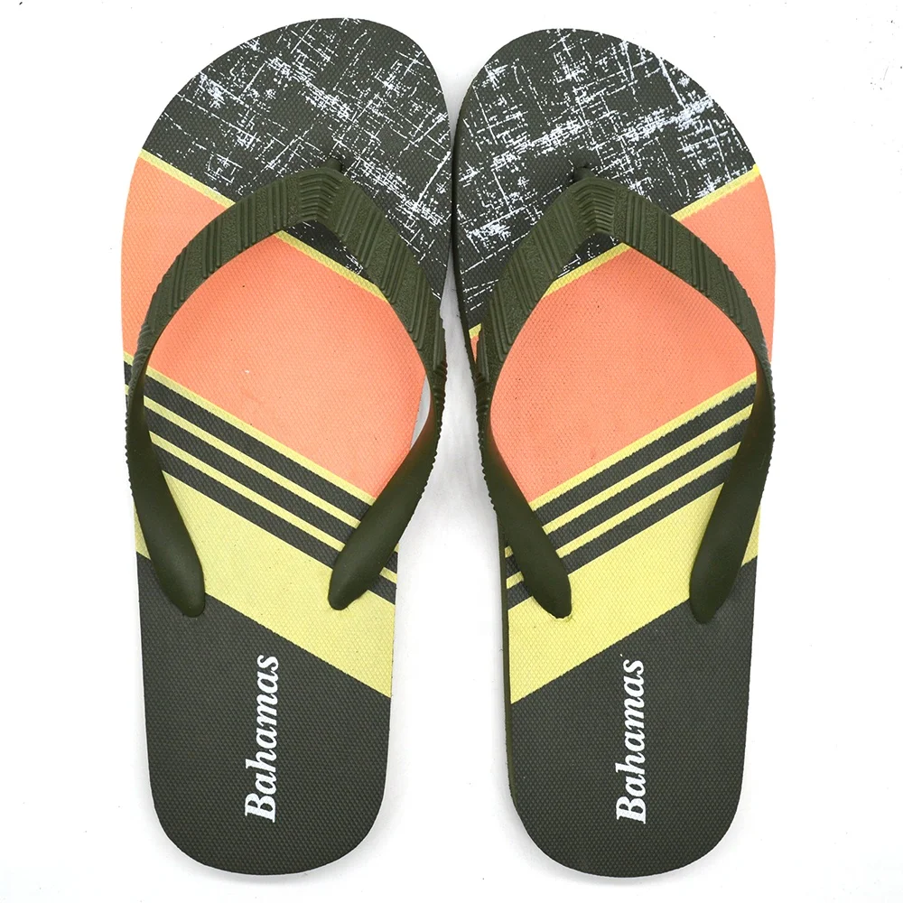 Custom Popular Cheap Beach Rubber Flip Flop For Men