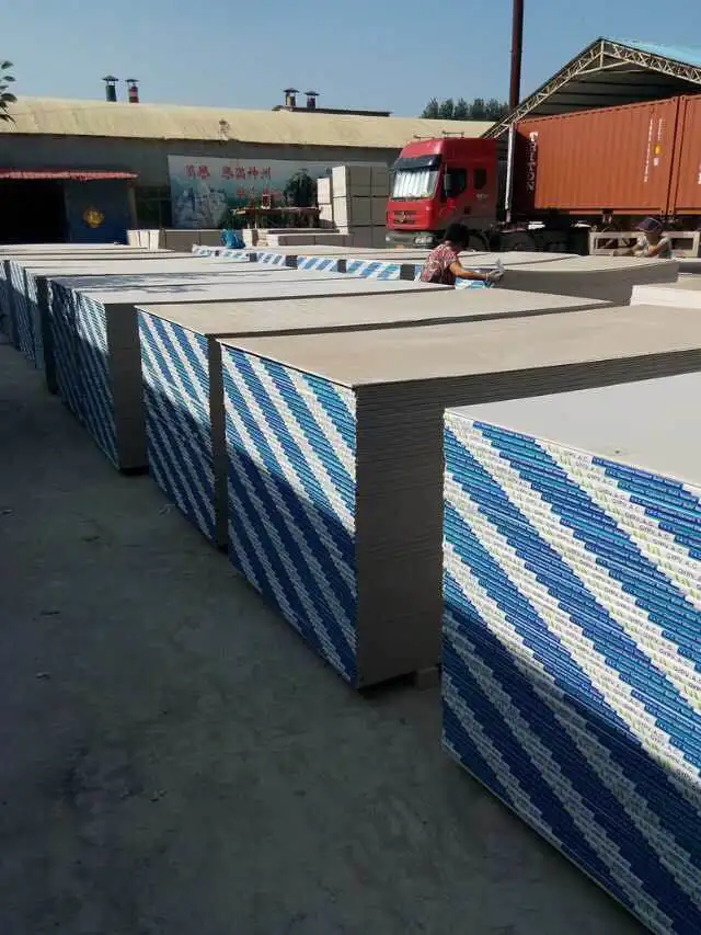 Cheap Drywall Panels Waterproof Plasterboard  9mm 12mm
