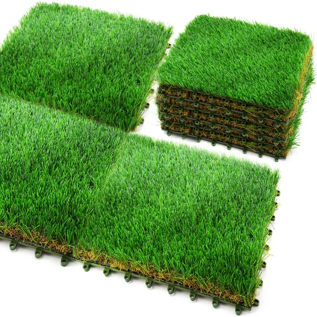 LR Grass Factory 15-60mm Olive Artificial Grass Rug Free Sample Artificial  Custom Synthetic Grass