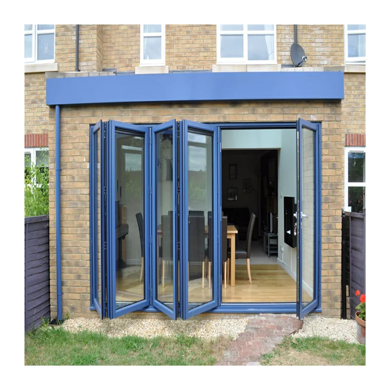 Экономичные безрамные раздвижные складные стеклянные занавески, стильные перегородки для балкона, двери