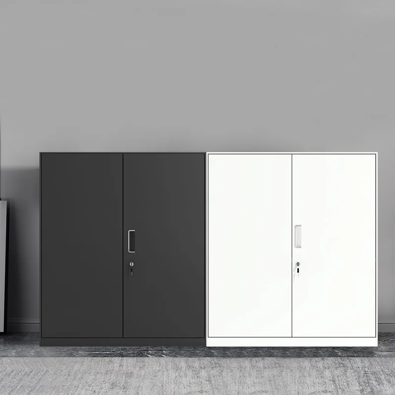 Drawer & Safe Box 1090 mm Fireproof height Files Steel Office With Cupboard Standard Glass Door file cabinet