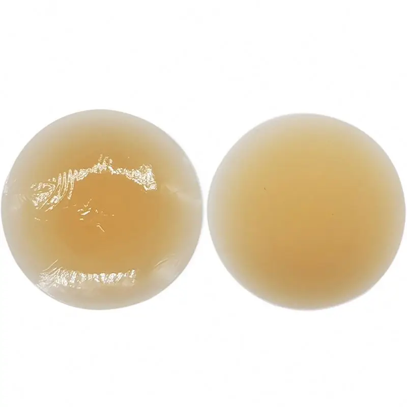 DoubleDuDu Silicone Nipple Pasties Sexy Women Nude Solid Silicone Color Design Invisible Covers