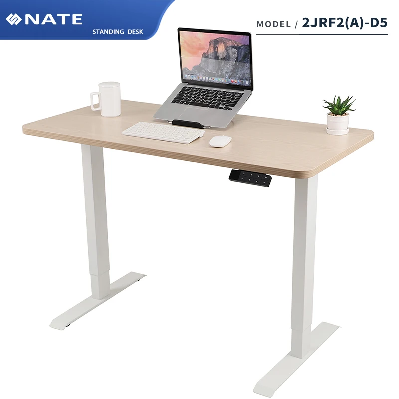 2JRF2(A)-D5 Dual Motor Electric Adjustable Standing Desk Height Adjustable Desk Frame Sit Stand Desk Home Office Furniture Table