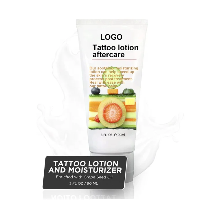 Private Label 30g Tattoo Aftercare Balm Ointment Microblading Tool Compatible Healing Cream for Cleaning and Tattoo Care