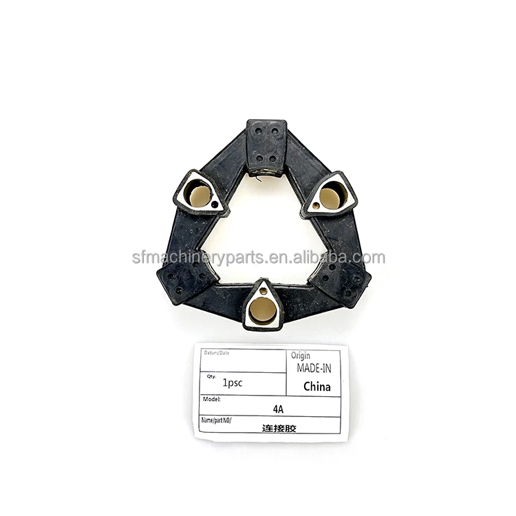 High Quality Construction Machinery Parts 4A Rubber Coupling Engine Drive Coupling Spare Parts