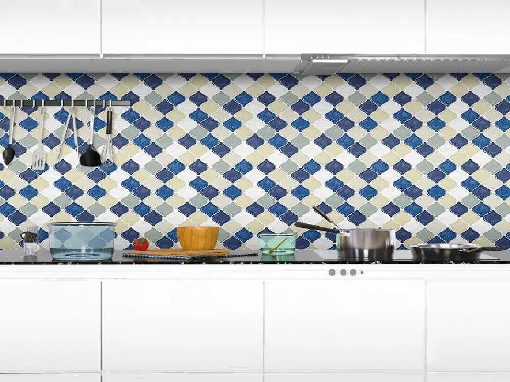 Top Quality Hot Sales 3D Mosaic Tile Home Decorative PVC Wall Sticker