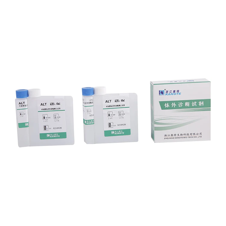 Alanine Substrate Method ALT Alanine Aminotransferase Assay Kit Blood Group Hematology Reagents Rapid Diagnostic Test Kit