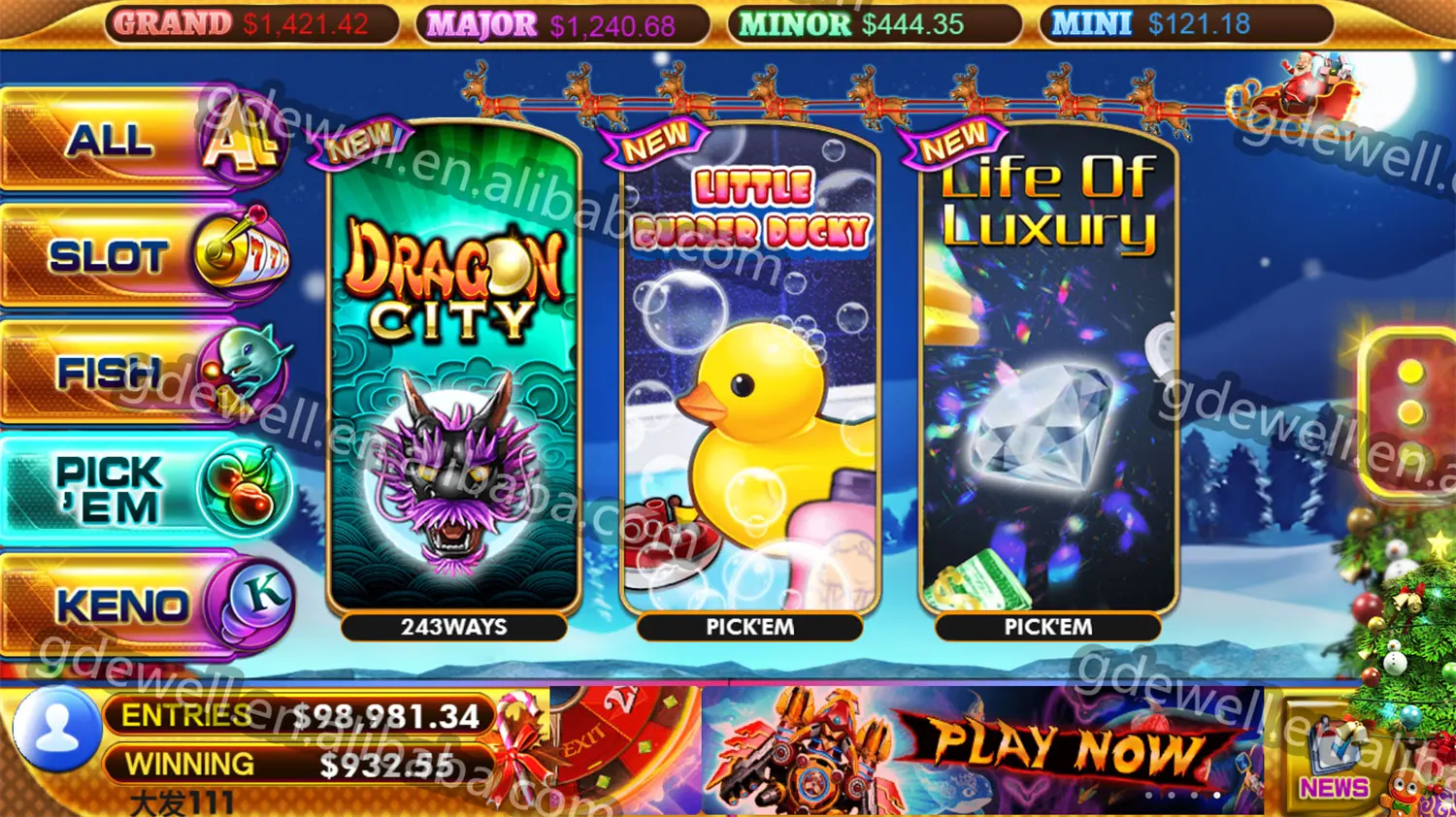 American Hot Sale Online Fishing Software Fish Mobile App Fire Link Game Slot Sales