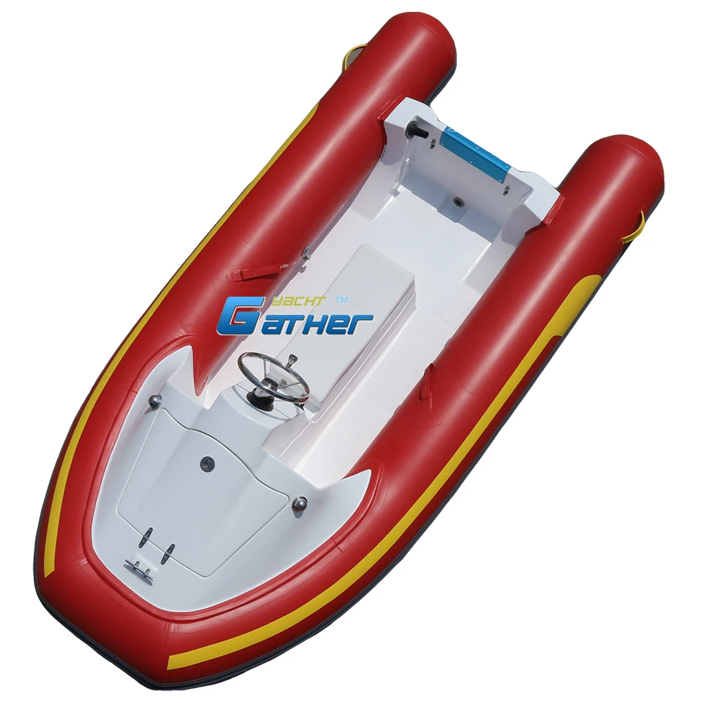 Gather china CE 3.6m small formosan/orca hypalon boat Rib360D Rib inflatable rider Boat 2 Person tour Boat for sale