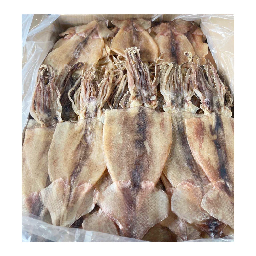 Сыпучая упаковка, сушеная филе рыбы кальмара, хорошее качество