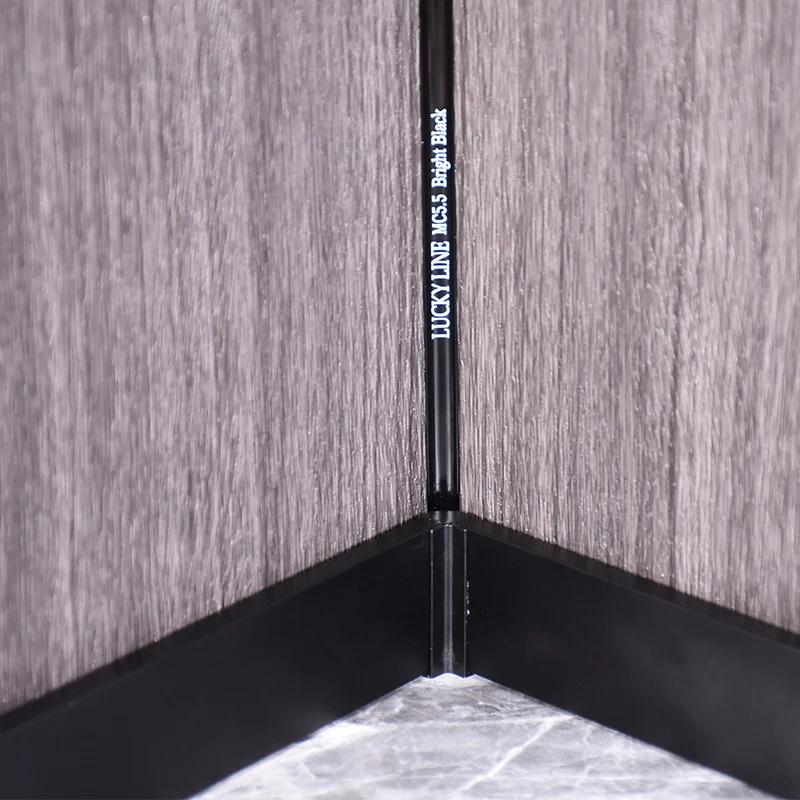 LuckyLine High-end quality aluminum alloy strips wall skirting floor skirting board