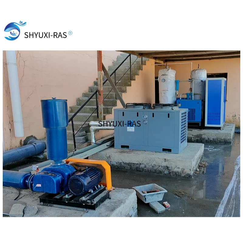 SHYUXI RAS  Circulating aquaculture equipment  for seawater portunus breeding farm