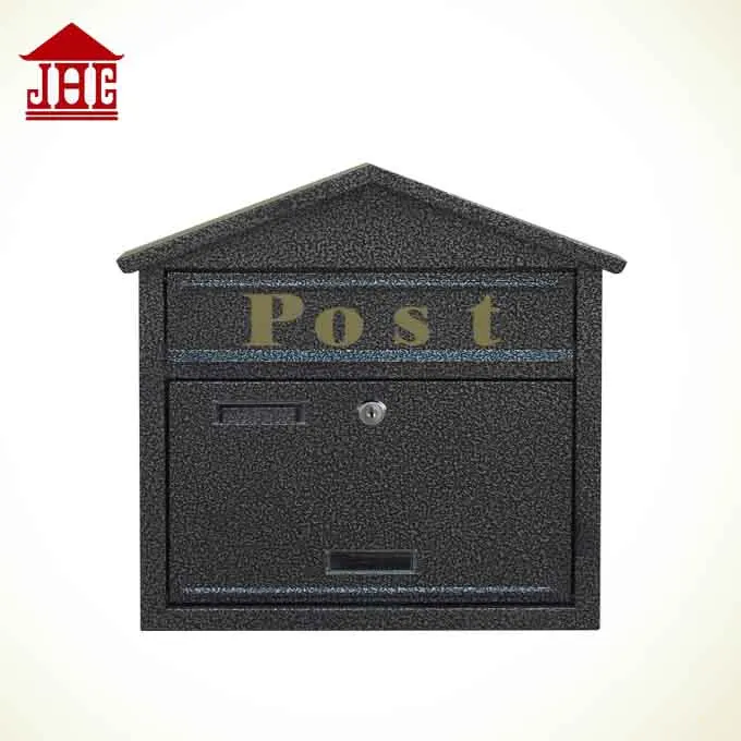 High Quality Weatherproof Outdoor Wall Mounted Mailbox Modern Steel Letter Box for Apartment & Office Use