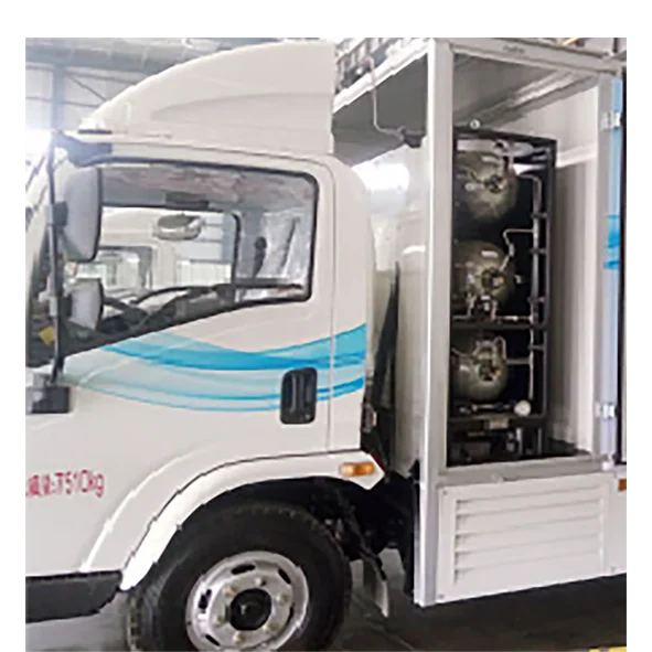 140L Hydrogen Storage Tank certified for EC79 350bar Hydrogen Gas Cylinder for Fuel Cell Vehicles