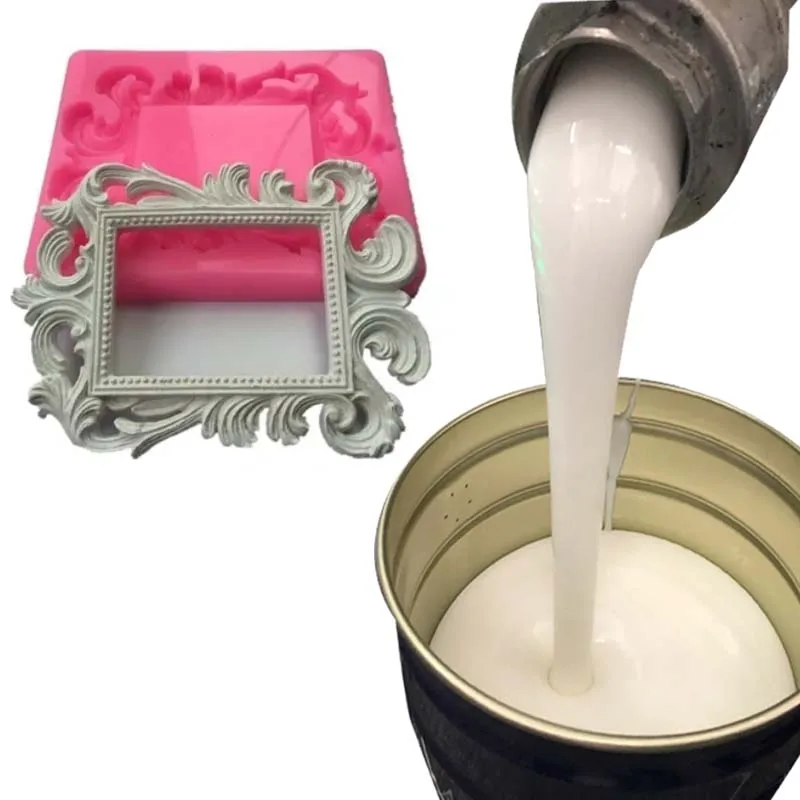 Concrete/Resin Mold Making RTV2 Silicone Rubber White Liquid Tin Cure Liquid Silicone